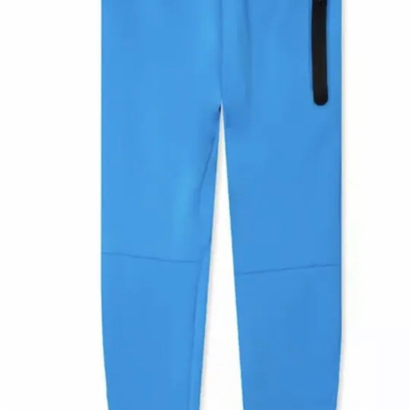 Nike Men s Sportswear Tech Fleece Joggers Light Photo Blue CU4495-435 AUTHENTIC - Picture 2 of 4